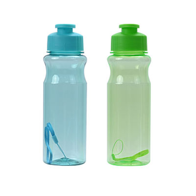 Unisex Sport Logo personalizzato Bottiglie di acqua potabile in plastica senza BPA CON CAVAPO per accessori