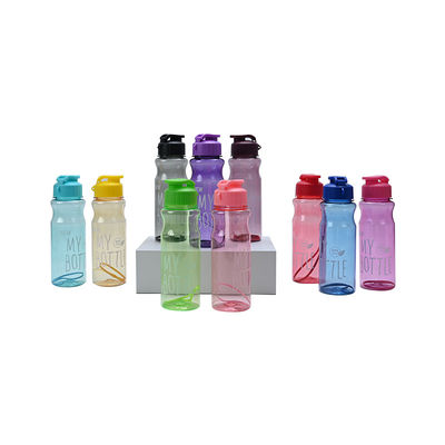Unisex Sport Logo personalizzato Bottiglie di acqua potabile in plastica senza BPA CON CAVAPO per accessori