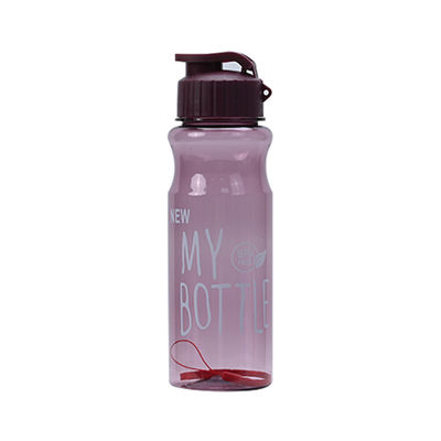 Bottiglie d'acqua in PET multicolore Eco-friendly e logo personalizzato per le esigenze di idratazione sportiva