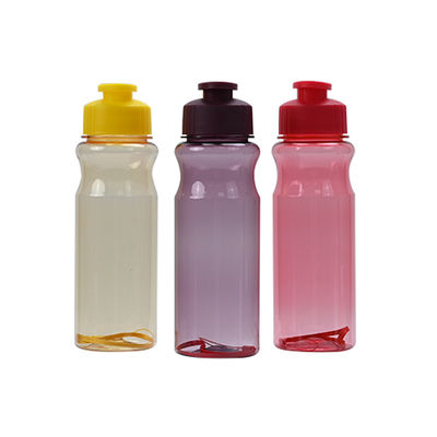 Bottine per bicchieri d'acqua potabile in PET di plastica personalizzata da 500 ml Provvedere campioni per sport privi di BPA