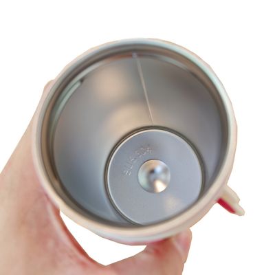420ml Acciaio inossidabile Acqua Tumbler Vaccum Flask Doppia Parete Isolata Bottiglia Viaggio Tazza di Caffè Con Maniglia Coperchio
