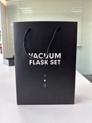Commerciale 304 in acciaio inossidabile Vaso vuoto Set regalo Una tazza Due coperchio Scatola regalo Bottiglia d'acqua