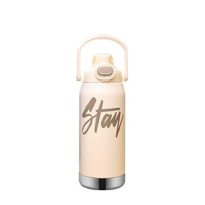 Bottiglia d'acqua inossidabile a vuoto Logo personalizzato Sublimazione Isolato Bottiglia di acciaio sportivo