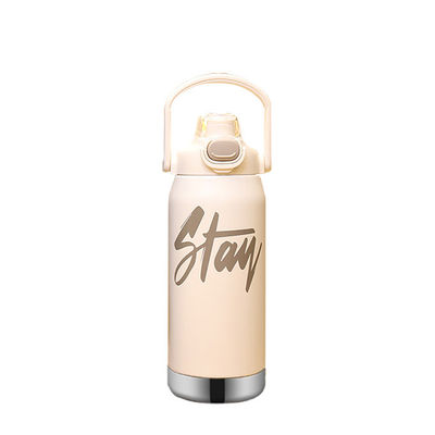Bottiglia d'acqua inossidabile a vuoto Logo personalizzato Sublimazione Isolato Bottiglia di acciaio sportivo