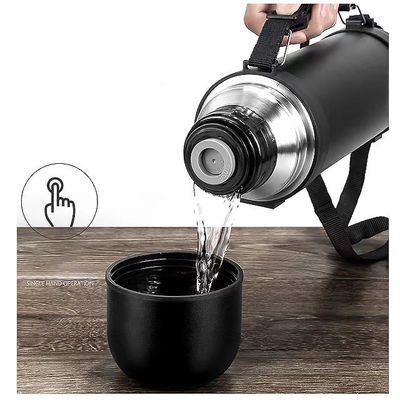 304 Acciaio inossidabile Bottiglia d'acqua isolante a vuoto 1200 ml Capacità per attività all'aria aperta