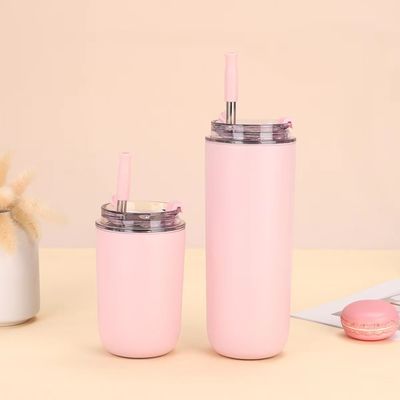 Tazze di caffè in acciaio inossidabile 304 Moderno design Bottiglia riutilizzabile per bevande calde e fredde