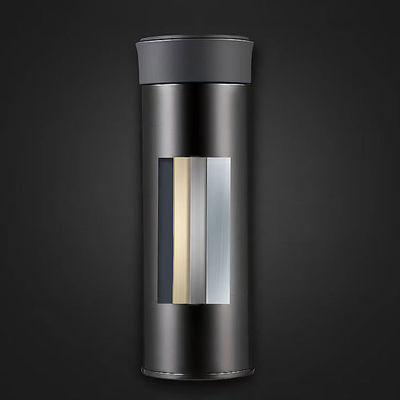 Classico stile di design 2023 lussuoso isolante acciaio vuoto bottiglia di acqua termica per TOUR