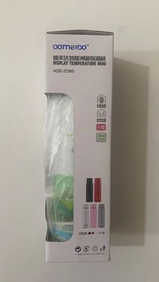 Display di temperatura portatile a LED da 380 ml Bottiglia intelligente per viaggi all'aria aperta Campeggio escursioni