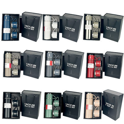 Advantage Gift Box Package 500ml In acciaio inossidabile Flasco Termo Set per regali d'affari