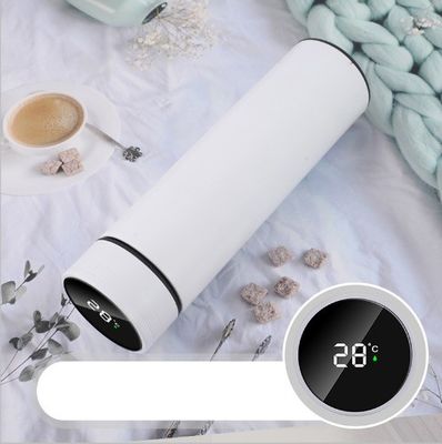 Termo con tappo in acciaio inossidabile LED con display di temperatura