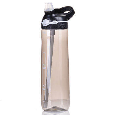 Colorato Sport Shaker con paglia semplice e popolare 25oz Tritan bottiglia di acqua di plastica