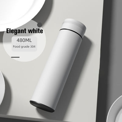 Display di temperatura a schermo digitale a tocco 480ml Bottiglia termo LED per bevande