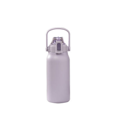 Disegnatore di bottiglie d'acqua in acciaio inossidabile 1700ml Capacità con marcatore orario e Li