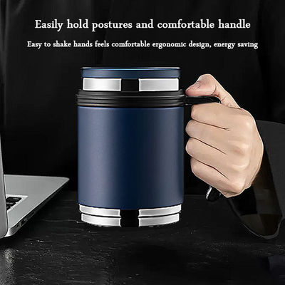 Tazza di viaggio isolante a vuoto a doppia parete per cucina