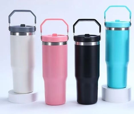 201/304 Materiale in acciaio inossidabile 30 oz Bottiglia d'acqua isolante per studenti