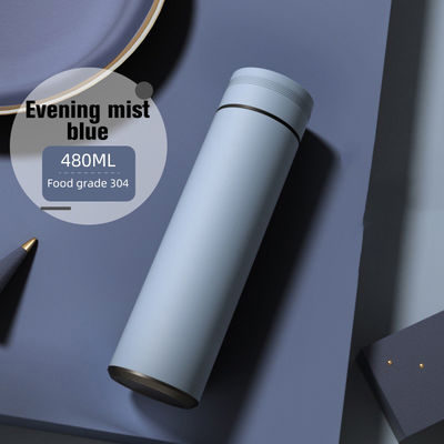 480ML Smart Thermos Bottiglia d'acqua LED Display di temperatura digitale Isolamento intelligente in acciaio inossidabile