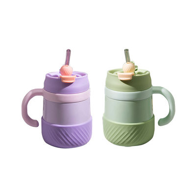 Tazza di acciaio inossidabile con doppia parete pastello per regali per bambini
