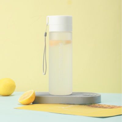 Bottiglia d'acqua di plastica trasparente per bambini con logo personalizzato
