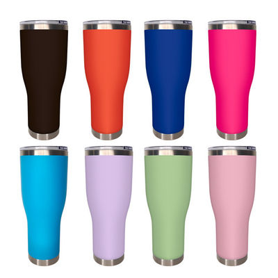 40oz Tumbler in acciaio inossidabile con rivestimento in polvere Isolato per bevande calde e fredde