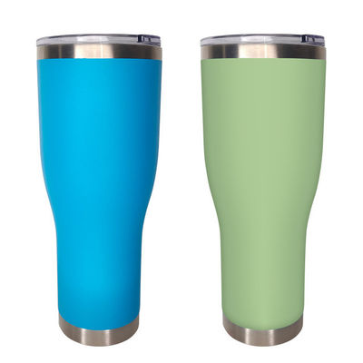 40oz Tumbler in acciaio inossidabile con rivestimento in polvere Isolato per bevande calde e fredde