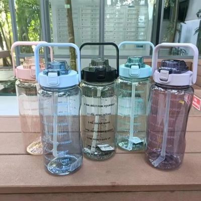 2000ml Bottiglia d'acqua di plastica Neoprene Vino bocca larga Bevande Copertura della bottiglia Manica Unisex