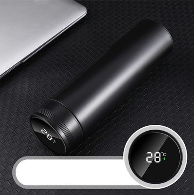 Termo normale a misura di 500 ml con display di temperatura digitale intelligente e design impermeabile
