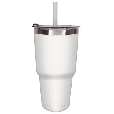 Disegno moderno 30 oz di acciaio inossidabile Tumbler a doppia parete per ufficio / auto / casa