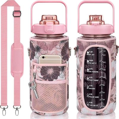 Prestazioni di isolamento termico Nessuna Bottiglia d'acqua da 2000 ml con manica e cintura in neoprene
