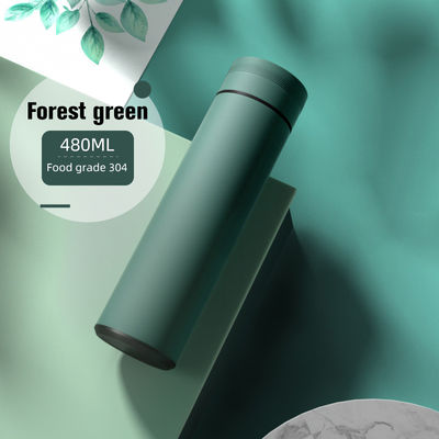 Logo personalizzato accettato 304 Acciaio inossidabile Thermos Cup con tappo di visualizzazione della temperatura