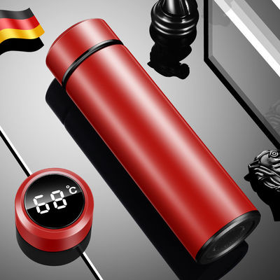 Logo personalizzato accettato 304 Acciaio inossidabile Thermos Cup con tappo di visualizzazione della temperatura