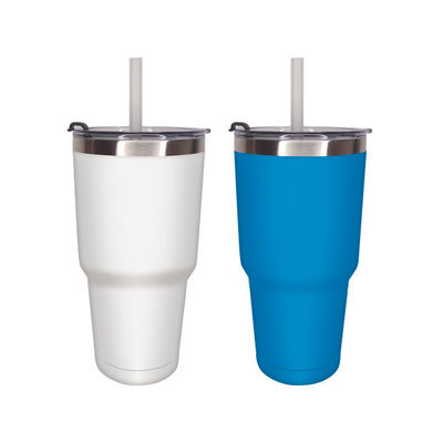 30oz di Natale su misura Sublimazione Tazze bianche Tazze di affari regali essenziali Tumbler