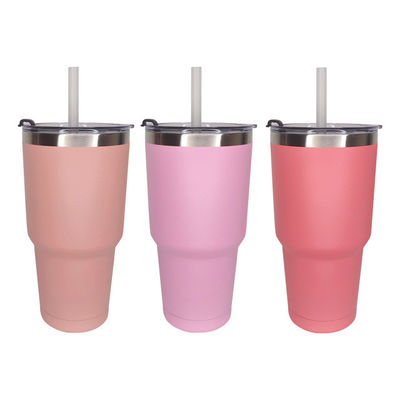 30oz di Natale su misura Sublimazione Tazze bianche Tazze di affari regali essenziali Tumbler