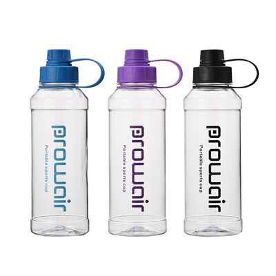 Non equipaggiato Tazza d'acqua in plastica da 1000 ml per una bottiglia trasparente da piccola bocca