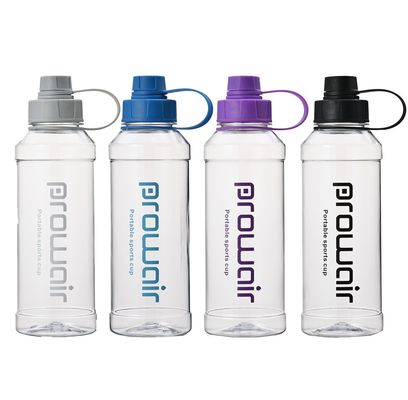 Non equipaggiato Tazza d'acqua in plastica da 1000 ml per una bottiglia trasparente da piccola bocca