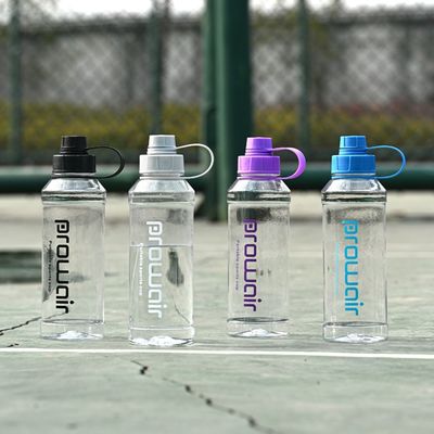 Non equipaggiato Tazza d'acqua in plastica da 1000 ml per una bottiglia trasparente da piccola bocca
