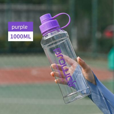 Non equipaggiato Tazza d'acqua in plastica da 1000 ml per una bottiglia trasparente da piccola bocca
