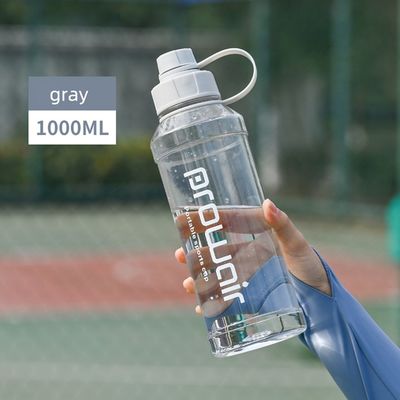 Non equipaggiato Tazza d'acqua in plastica da 1000 ml per una bottiglia trasparente da piccola bocca