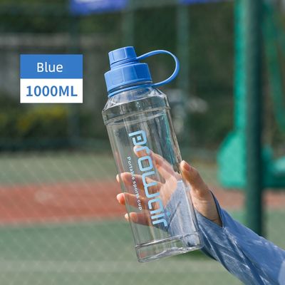 Non equipaggiato Tazza d'acqua in plastica da 1000 ml per una bottiglia trasparente da piccola bocca