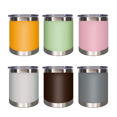 Tazze da viaggio con tazza da caffè a vuoto resistente e maniglia rivestita in polvere per il tumbler stoccato