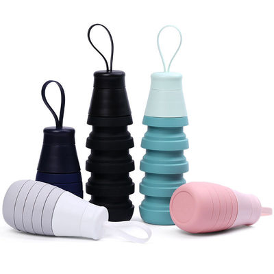 Torno a scuola occasione 500 ml flessione pieghevole di silicone per bevande impermeabile al BPA 165g