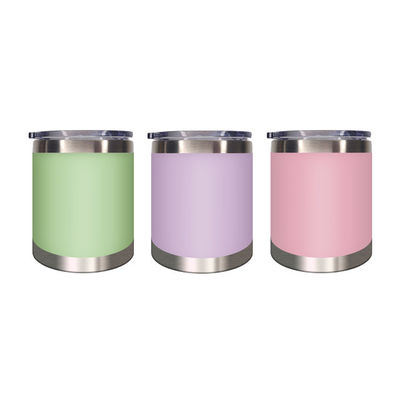 Disegno Moderno 12 oz di Acciaio Inossidabile Tumbler con Isolamento Doppia Parete e Capo