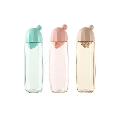 Studenti Cisterna portatile all' esterno con separatore di tè e tazza di plastica a colori personalizzati