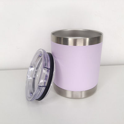 Tazze di vino a doppia parete isolate in acciaio inossidabile 12 oz