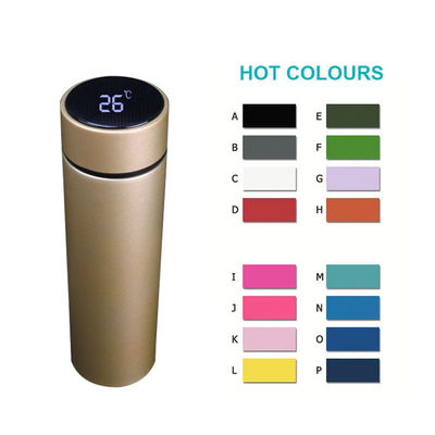 Non invertito stile classico 500 ml termo-vuoto termoflesso con display di temperatura a LED