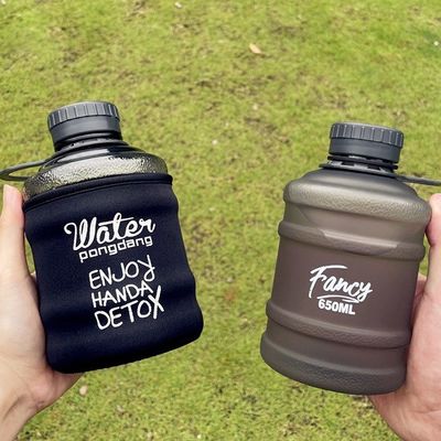 Bevande dirette 650ml Custom Logo Portable Sport Tumbler con manico design carino