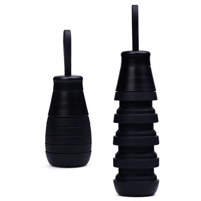 Benvenuto OEM/ODM 500ml bottiglie di silicone Logo personalizzato per tazza d'acqua portatile