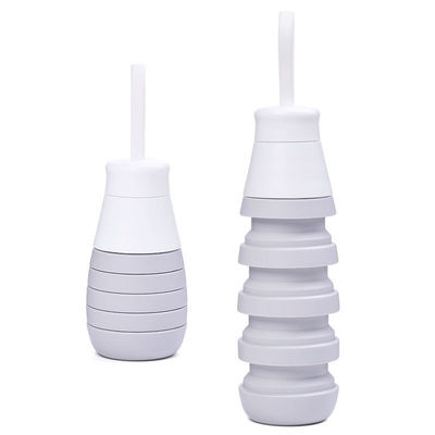 Benvenuto OEM/ODM 500ml bottiglie di silicone Logo personalizzato per tazza d'acqua portatile