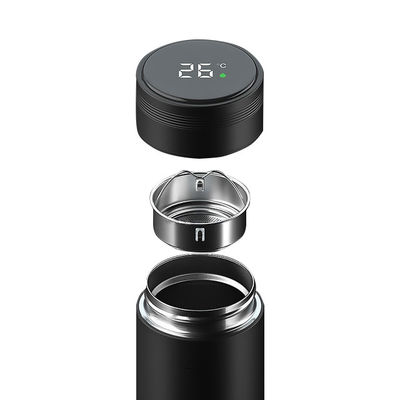 450ml Capacità Display di temperatura personalizzato Tè magro Termos Bottiglia d'acqua per bagno