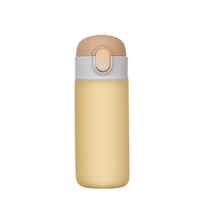 16oz Flasca antiperdita per bambini Stile di moda Sport Isolato Bottiglia d'acqua con paglia