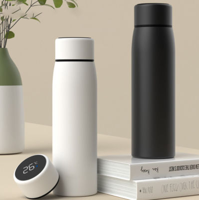 Godetevi la bevanda intelligente con una bottiglia d'acqua in acciaio inossidabile a design moderno